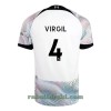 Liverpool Virgil 4 Borte 22-23 - Herre Fotballdrakt